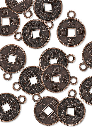 Antique Copper-Plated Charms