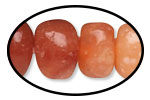 Fire Opal Gemstone Beads and Components