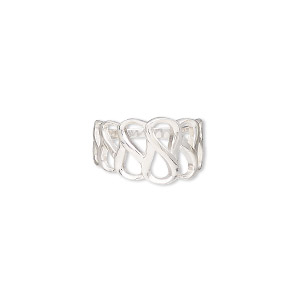 Finger Rings Sterling Silver Silver Colored