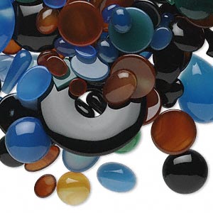 Components Agate Mixed Colors