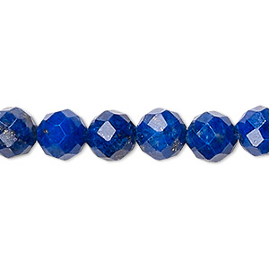 6mm Natural Full 15.5 Inch Strand Gemstone Beads PRP442 Natural Lapis No Dye High Quality in Faceted Round