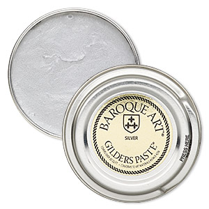 Wax paste, Gilders Paste&reg;, silver. Sold per 1-ounce canister.