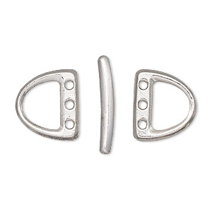 Toggle Rhodium-plated Silver Colored