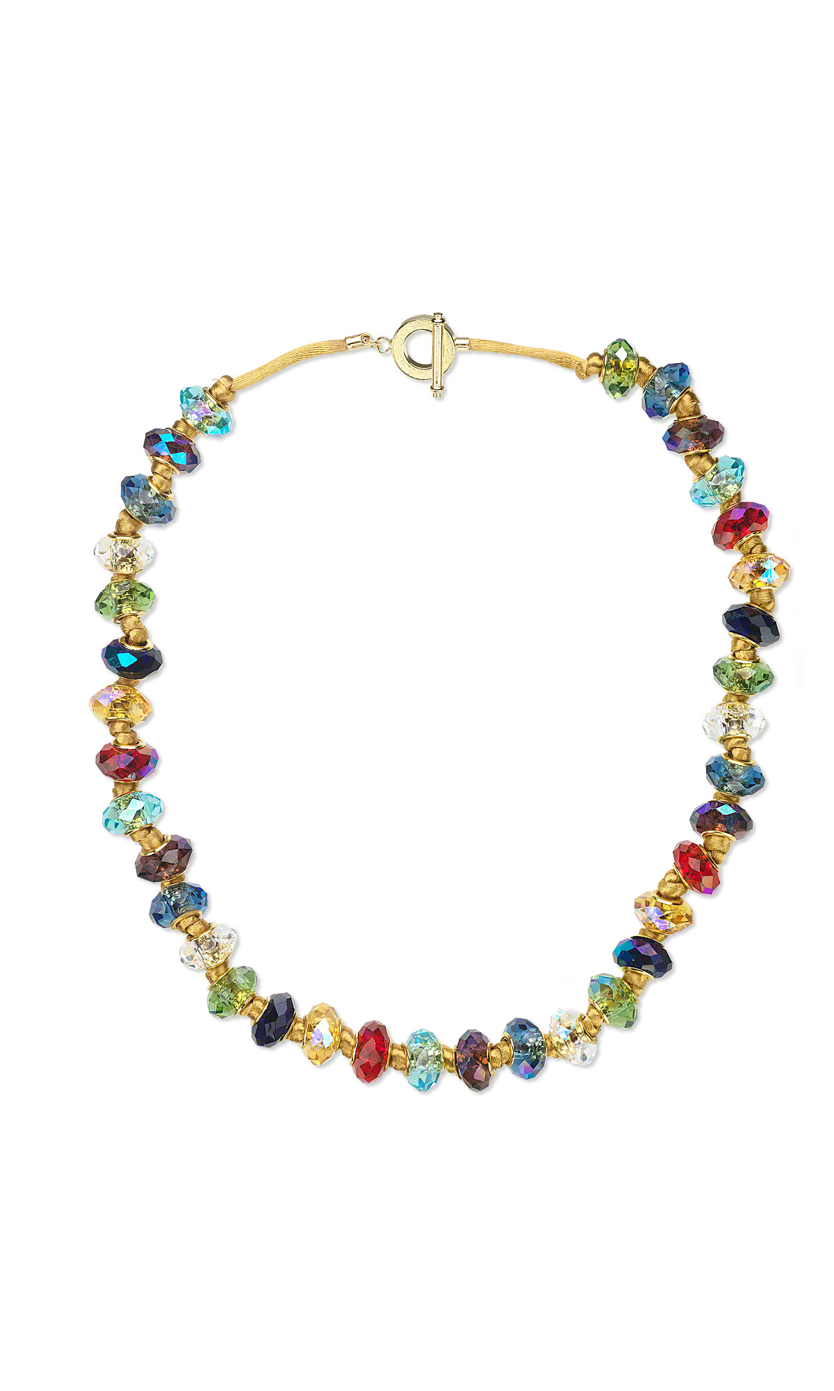 Jewelry Design - Single-Strand Necklace with Dione® Glass Beads and ...