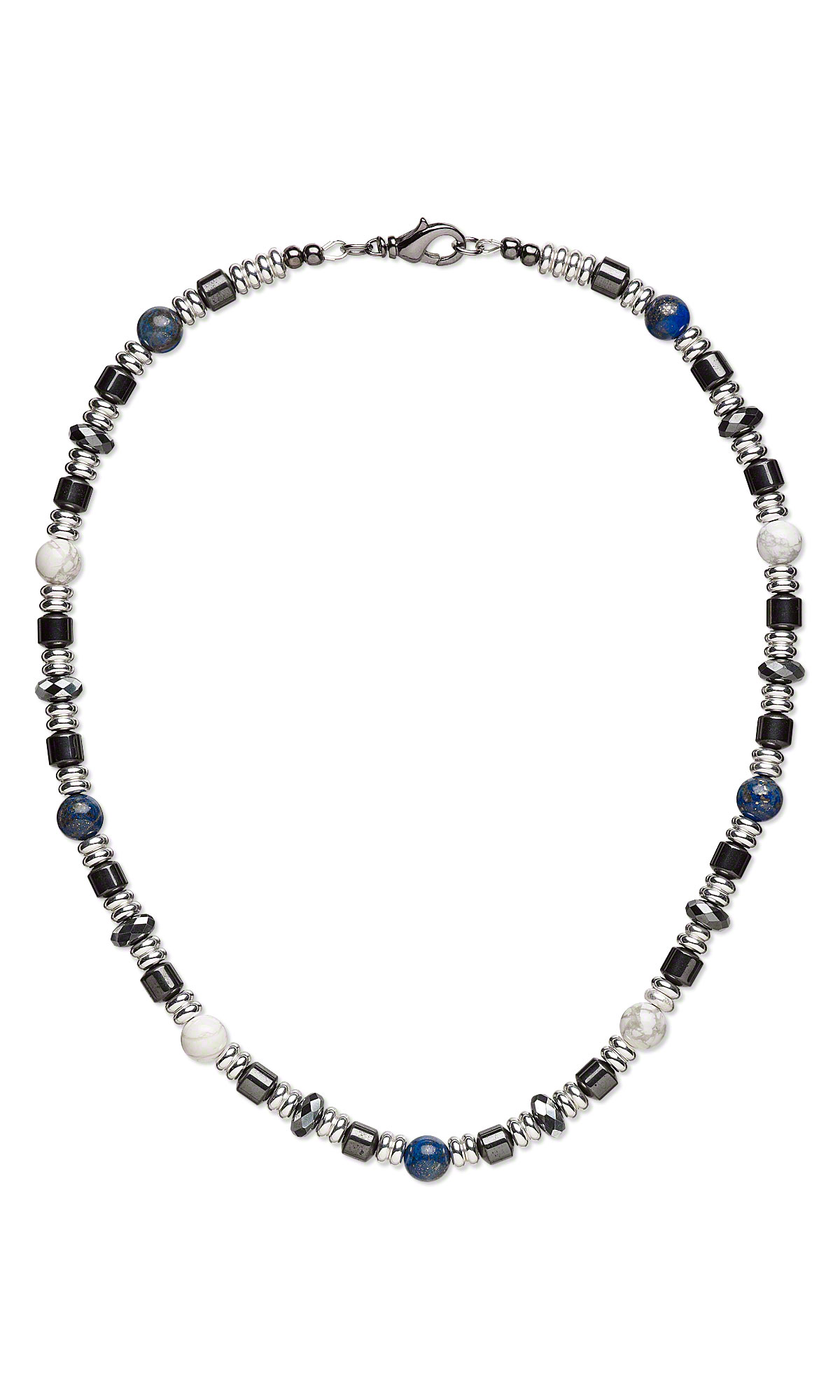 Jewelry Design - Single-Strand Necklace with Gemstone Beads, Hemalyke ...