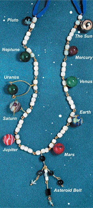 Tutorial - Solar System Necklace - Fire Mountain Gems and Beads