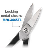 Locking Metal Shears H20-3445TL