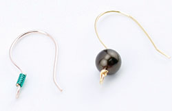 Finished Earwire Examples