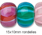 15x10mm Rondelle Beads
