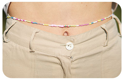 Jewelry Making Article - DIY Belly Chains - Fire Mountain Gems and Beads