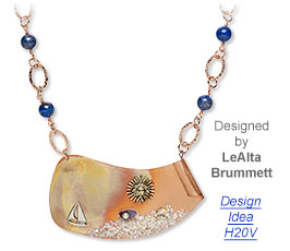 Design Idea H20V Necklace and Earring Set