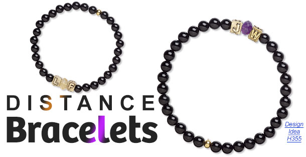Buy Byson 2 Pcs Couple Distance Relationship Bracelets Black Matte Agate &  White Howlite Energy Beads Stone Ying Yang Balance Bracelet Banglet for  Lovers at Amazon.in