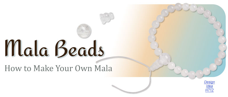 Jewelry Making Article Mala Beads How To Make Your Own Fire Mountain Gems And - Diy Mala Bead Bracelet