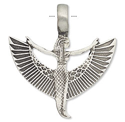 Item Number H20-6693JD Winged Ma'at Pendant