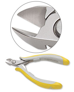 Side Cutting Semi-Flush Cutters for Jewelry Making