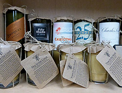 Hand-Poured Candles Packaged In Unique Upcycled Wine Bottles