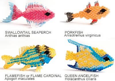 Tutorial - Home Décor Fish with Twin™ Seed Beads - Fire Mountain