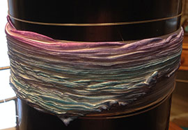 Let Dyed Silk Dry