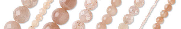 Pink Flake Moonstone Beads