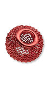 Dione® Red Mesh Bead