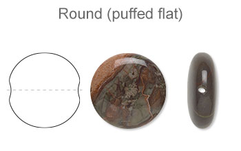 Round (Puffed Flat)
