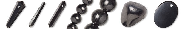 Shungite Beads and Components
