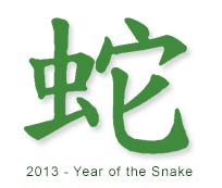 2013 - Year of the Snake