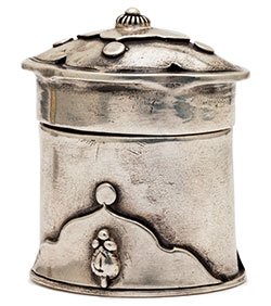 Metal Clay Container