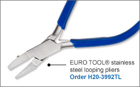 EURO TOOL® Stainless Steel Looping Pliers