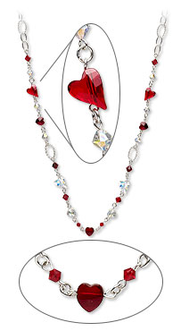 Valentine&#39;s Day Convertible Necklace