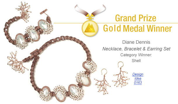 Design 0163 Necklace, Bracelet and Earring Set