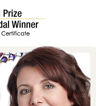 Grand Prize Gold Medal Winner: Sonia Lidozzi