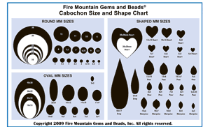 Mm Bead Chart Actual Size