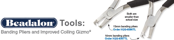 Beadalon® Tools: Banding Pliers and Improved Coiling Gizmo®