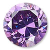 Amethyst Purple Cubic Zirconia Gemstone Beads and Components