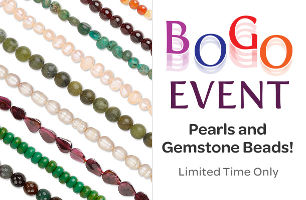 BOGO Gemstones and Pearls Starts NOW