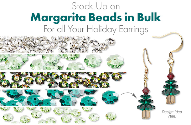 Stock Up on Margarita Beads in Bulk For all Your Holiday Earrings