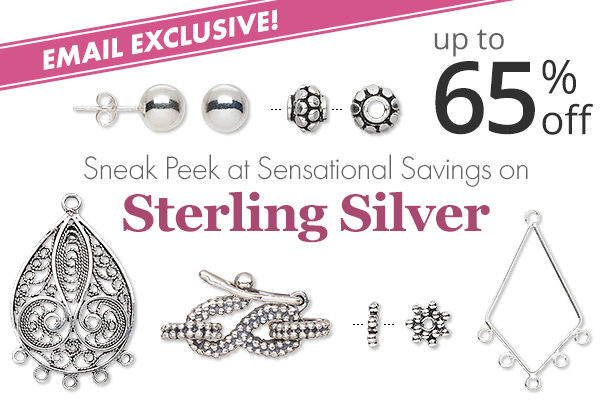 Sterling Silver Email Exclusive
