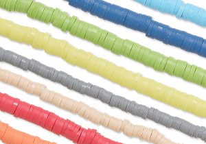 Polymer Clay Heishi Beads