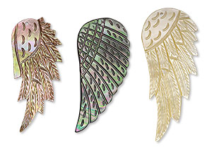 Carved Shell Wings