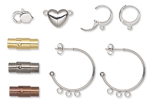 Stainless Steel Clasps and Earring Components
