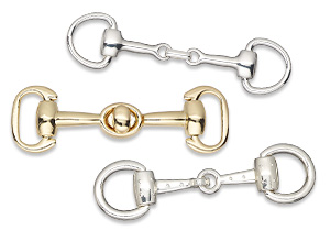 Snaffle Bit Focals and Clasp