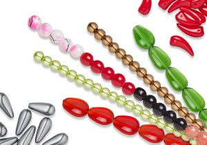 Beading supply, Bead Stopper™, stainless steel, 7mm. Sold per pkg of 8. -  Fire Mountain Gems and Beads