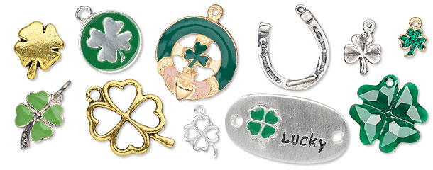 Clover Beads and Components