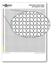 Printable Herringbone Stitch Graph Paper