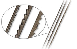Jewellers Saw Blades Sizing Chart