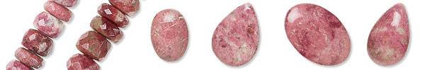 Thulite Gemstone Beads