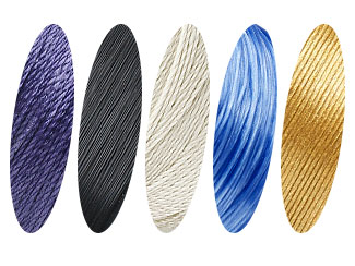 Beadalon 100% Silk Cord Size 6 .7 Mm includes Needle 2 Meters
