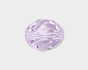 Amethyst Faceted Rhombus Beads 11 x 16mm x 6mm
