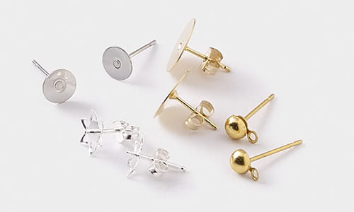 200PCS Bulk Jewelry Making Beads Findings Joint Earrings Hook Earwire Components 